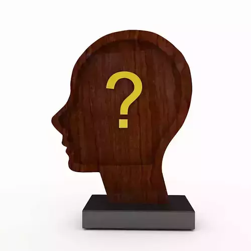 Artistic Sculpture Of Thought