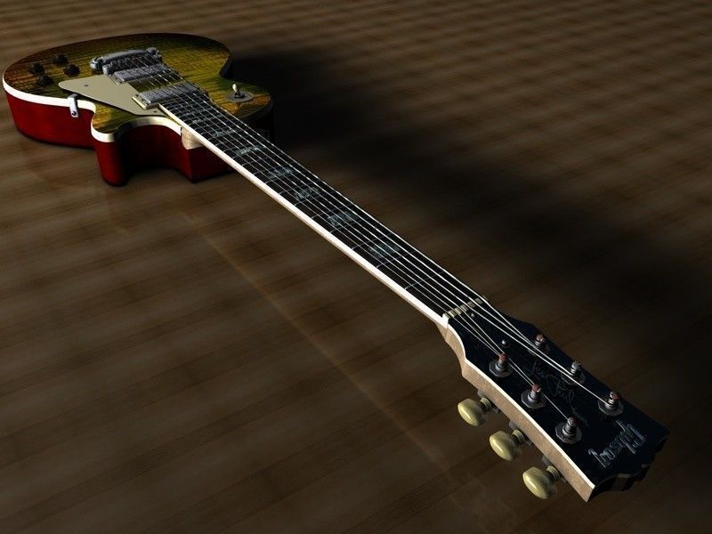 Gibson Les Paul 3D model_1