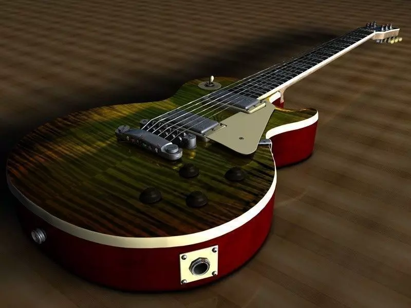 Gibson Les Paul 3D model_0