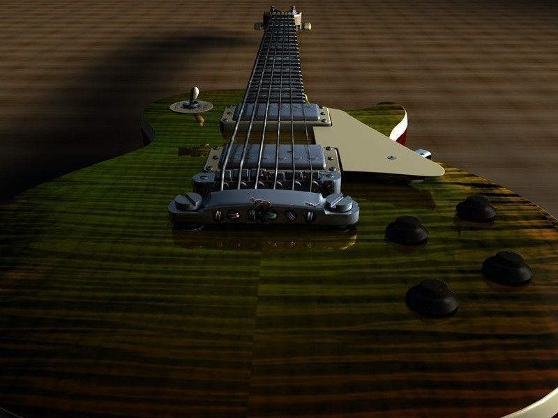 Gibson Les Paul 3D model_4