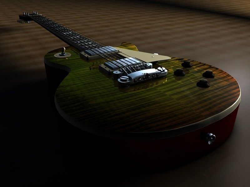Gibson Les Paul 3D model_3