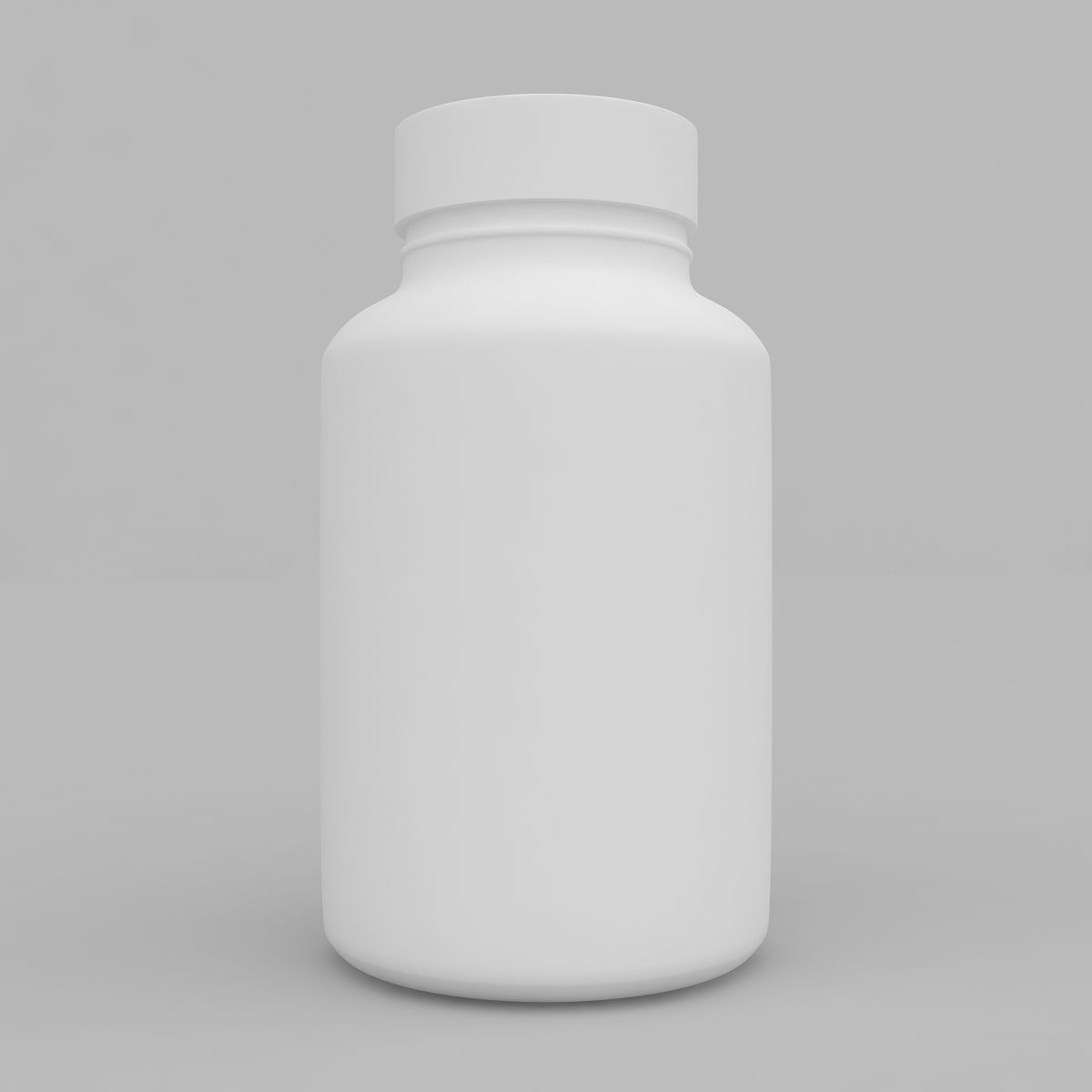 bottle pill 3D model_2