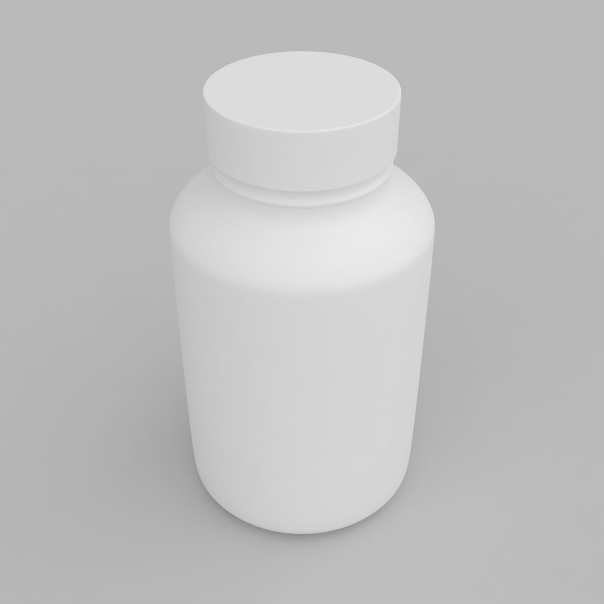 bottle pill 3D model_1