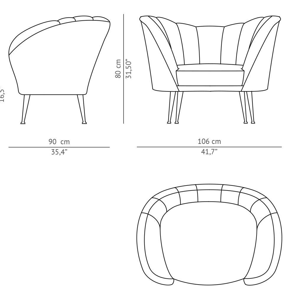Brabbu - Andes armchair 3D model_5