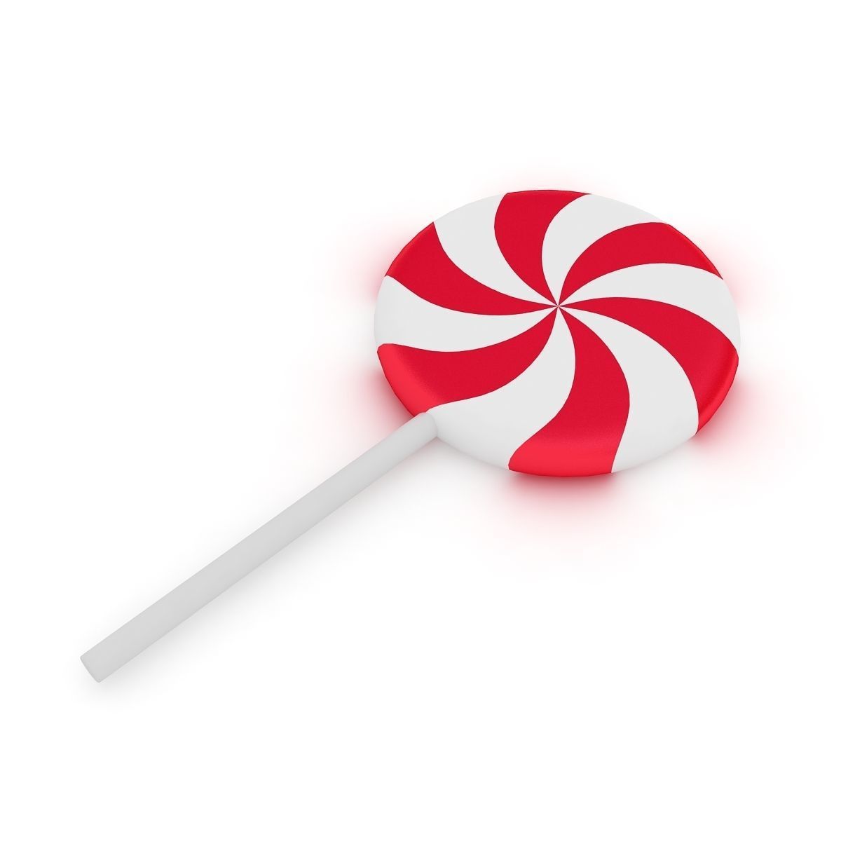 candy lollipop 3D model_1