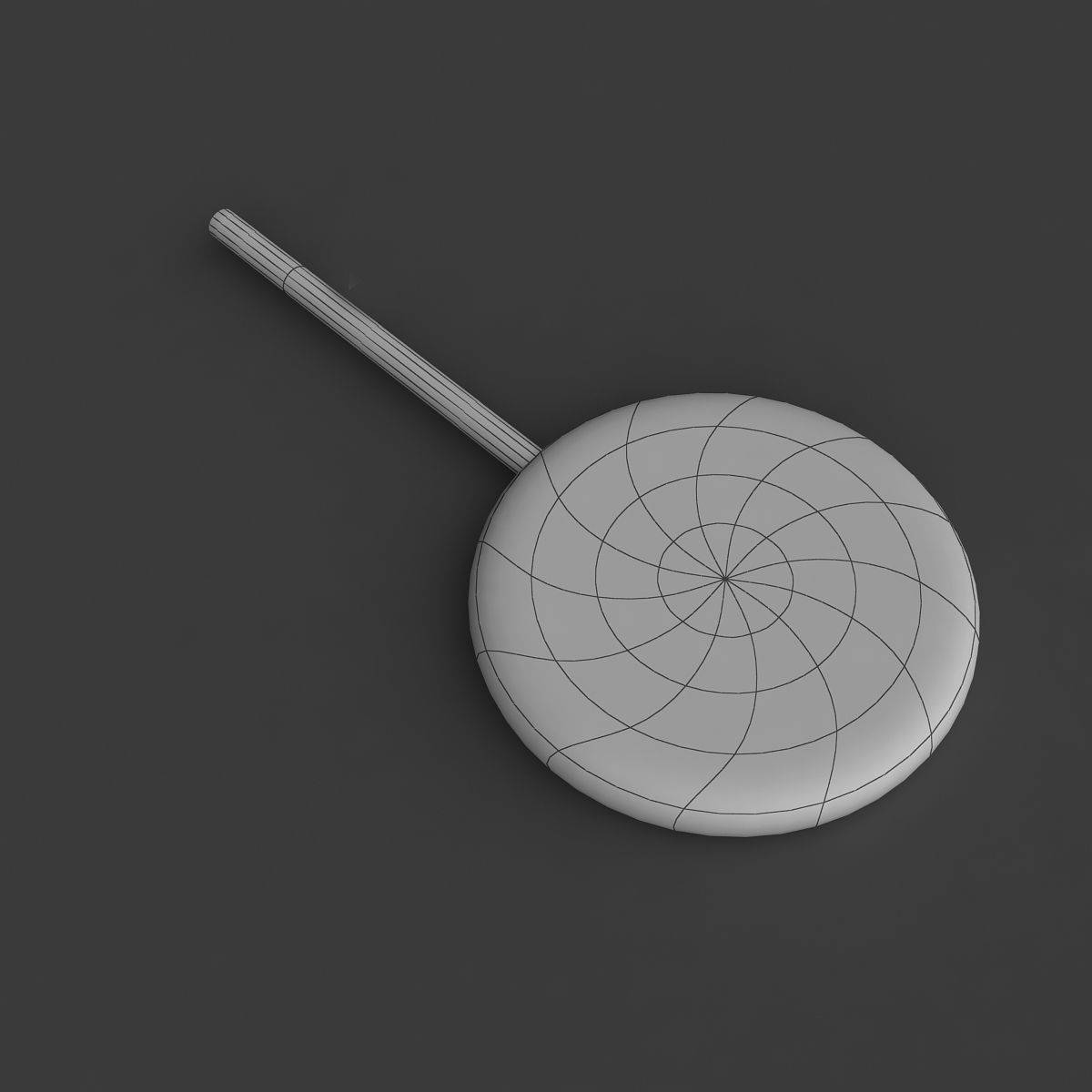 candy lollipop 3D model_4