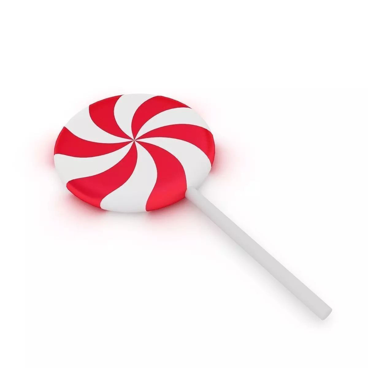 candy lollipop 3D model_0