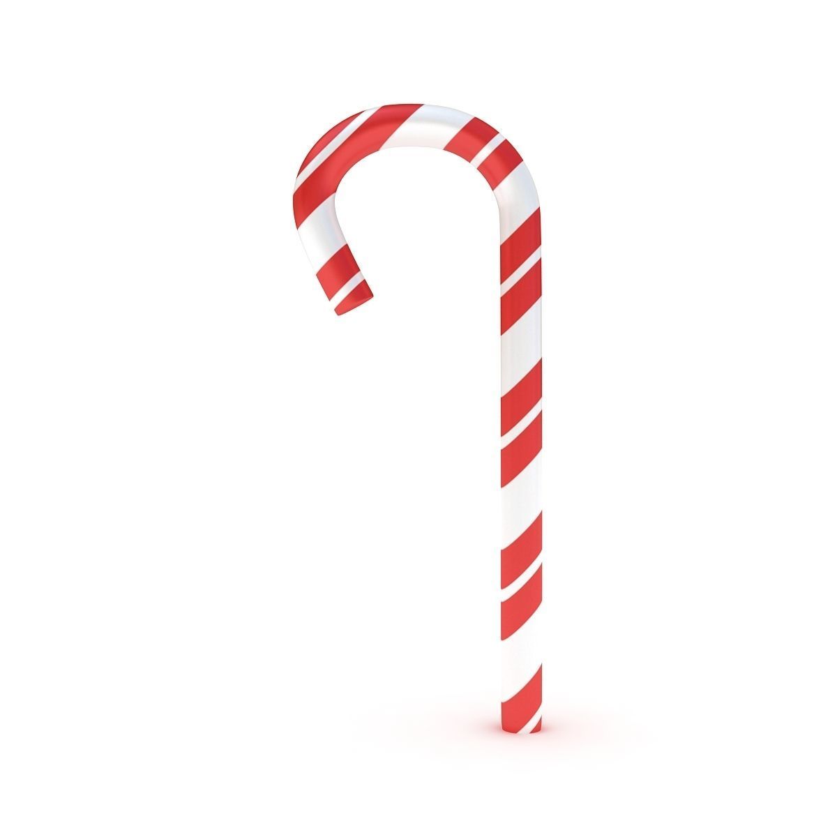 Candy Cane 3D model_1