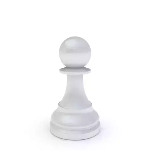 Chess Pieces - Pawn white