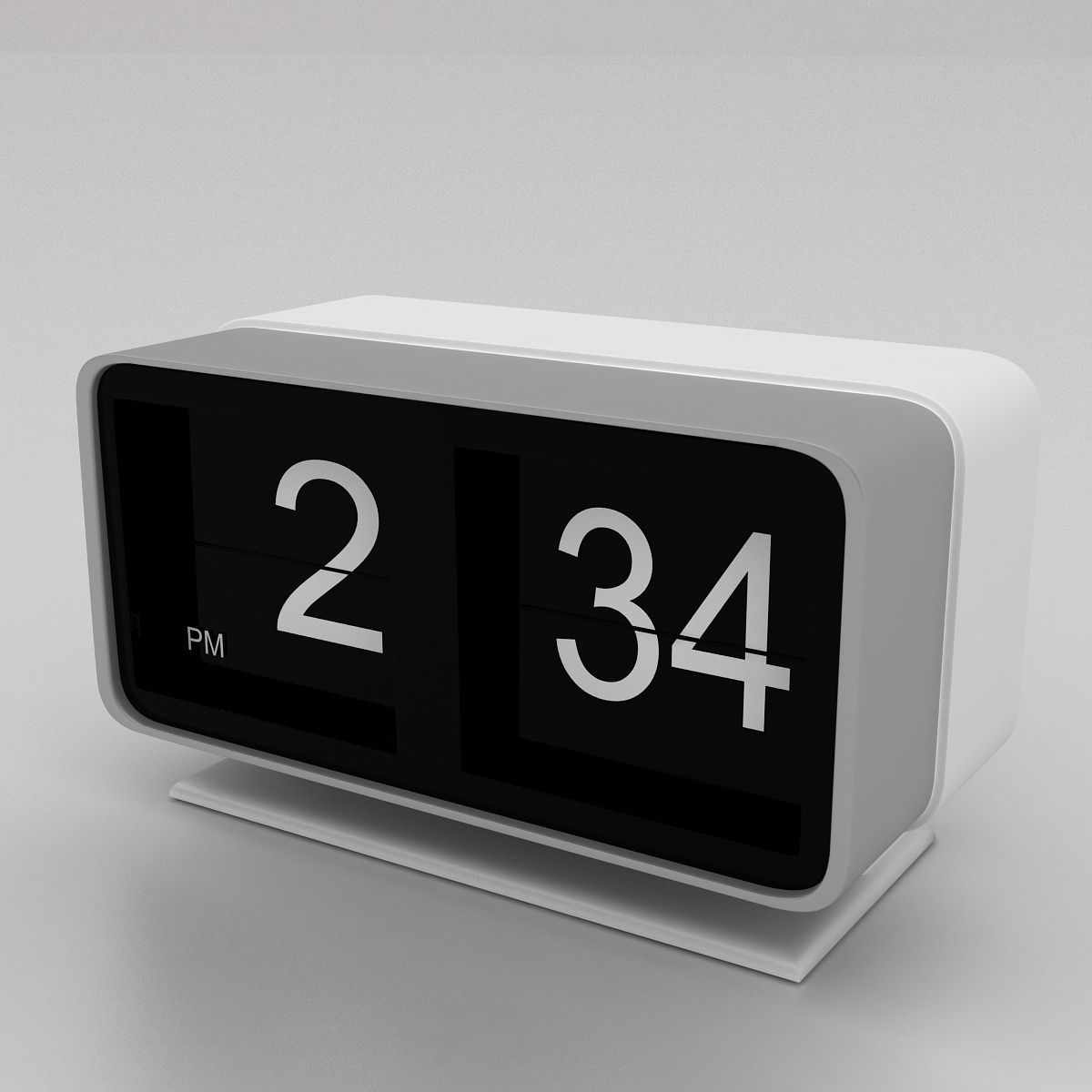 Clock Modern 3D model_1