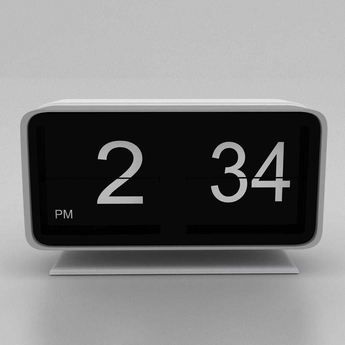 Clock Modern 3D model_2