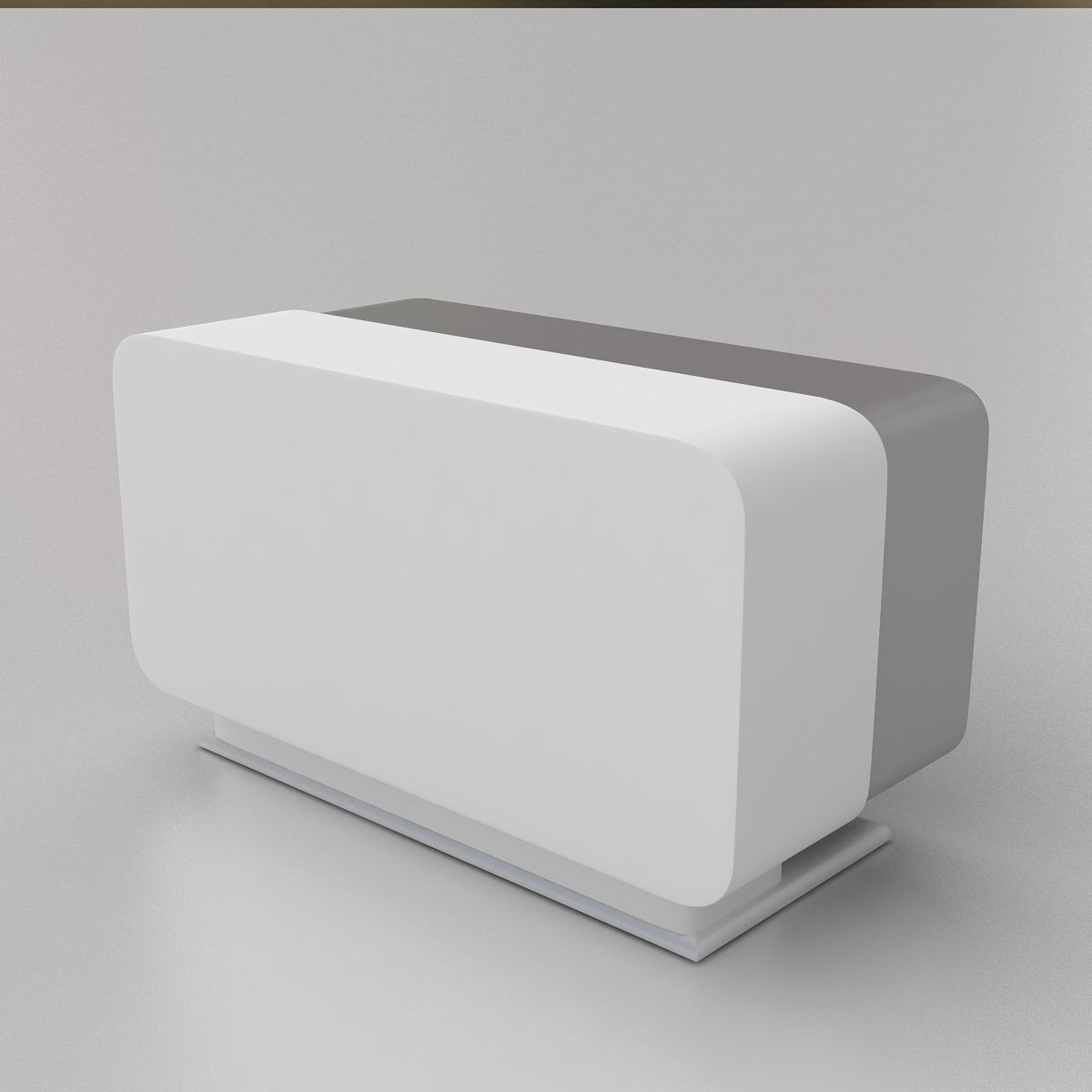 Clock Modern 3D model_4