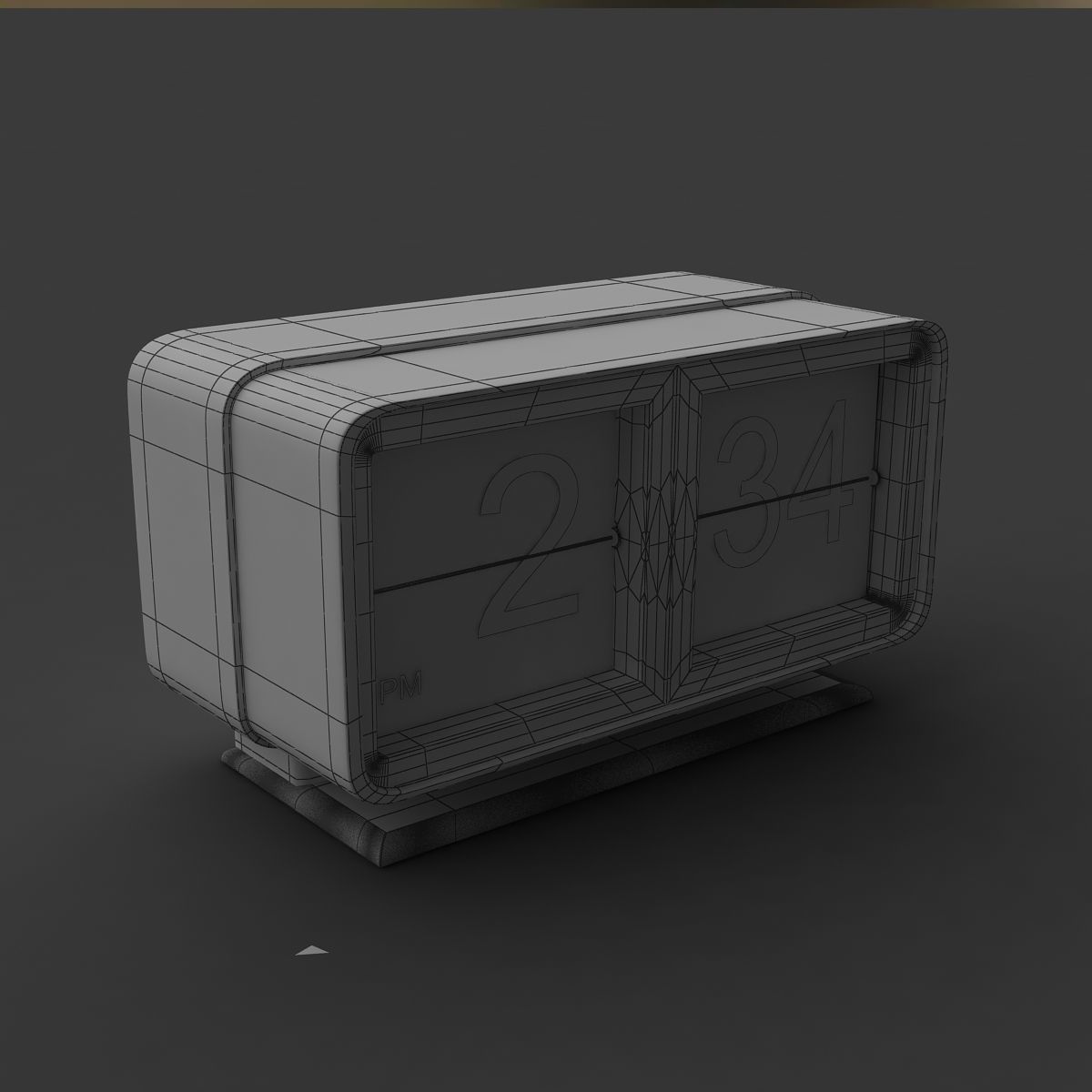 Clock Modern 3D model_6