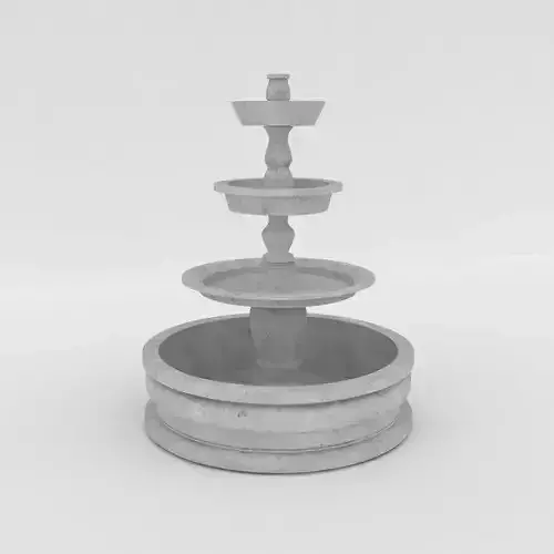 fountain three tiered