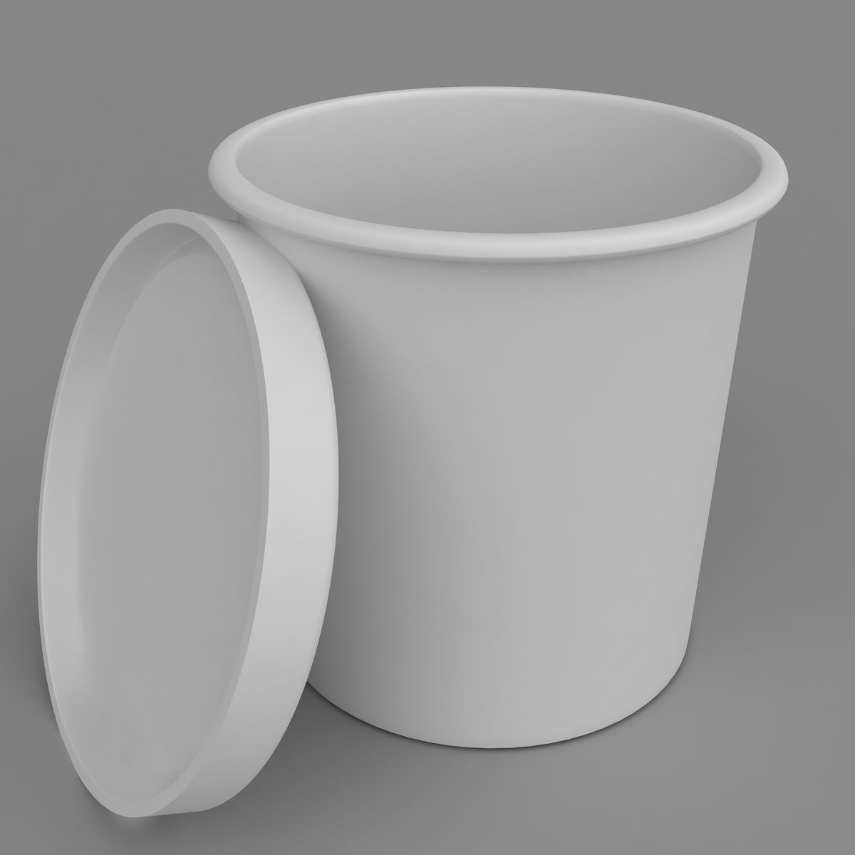 Ice Cream Pint Generic Pack 3D model_2