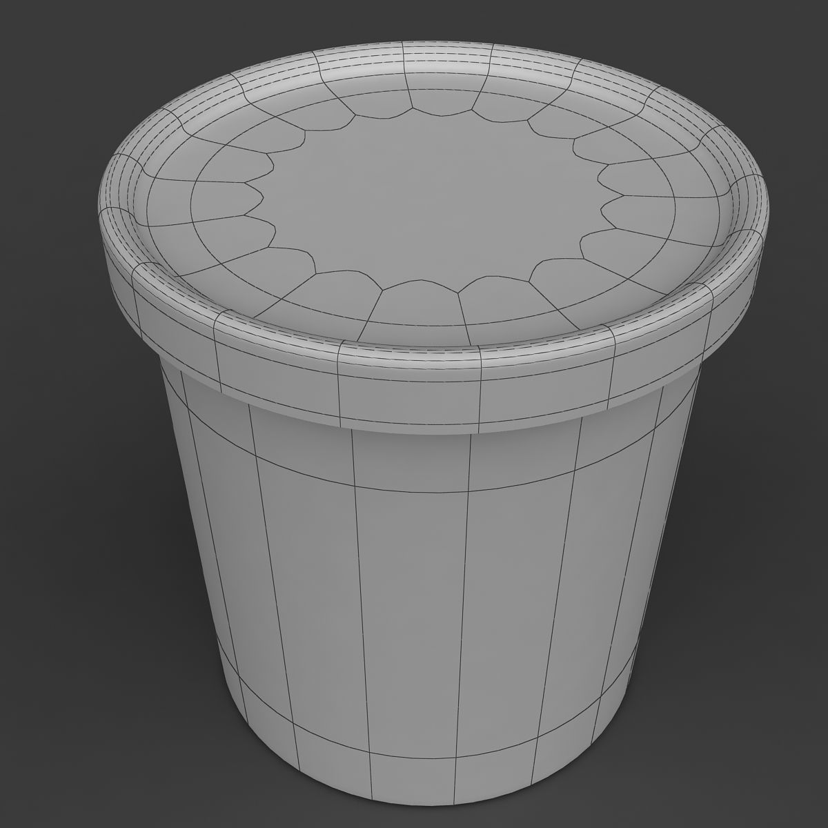 Ice Cream Pint Generic Pack 3D model_4