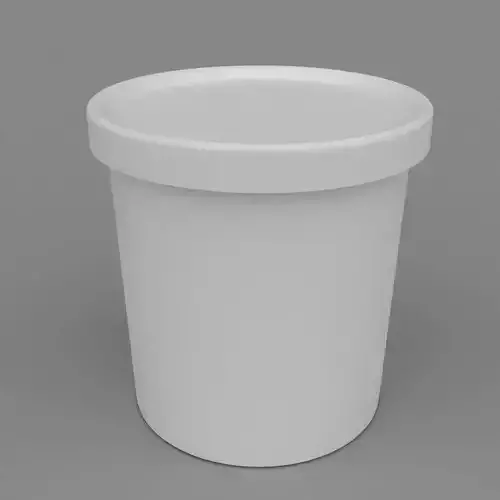Ice Cream Pint Generic Pack 3D model