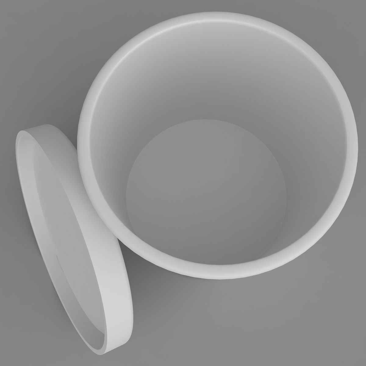 Ice Cream Pint Generic Pack 3D model_1