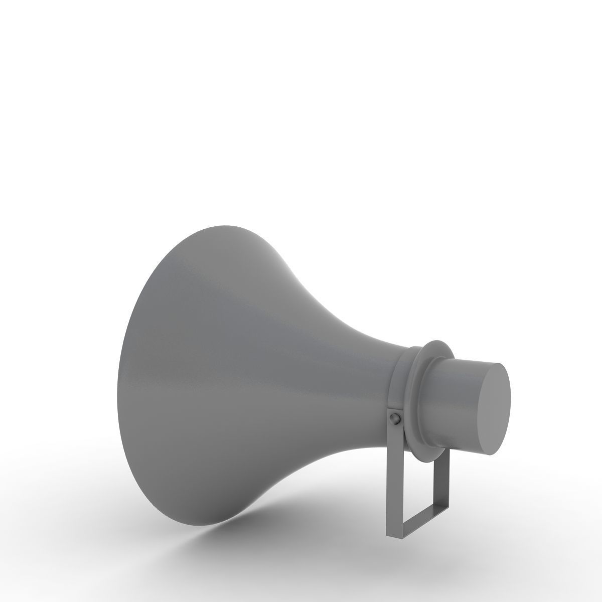 loudspeaker handheld 3D model_2
