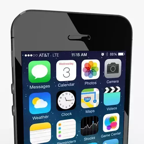 iPhone 5s 3D model