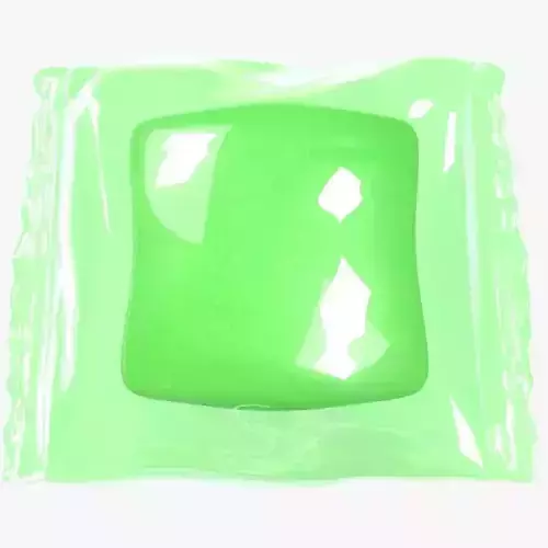 3D Wrapped Green Candy