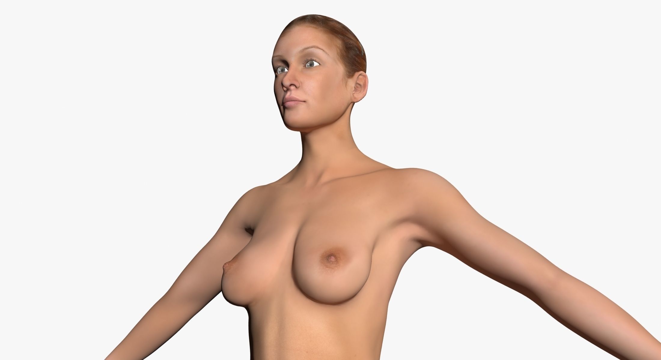 Ultimate Complete Female Body Anatomy 3DSmax 3D model_30