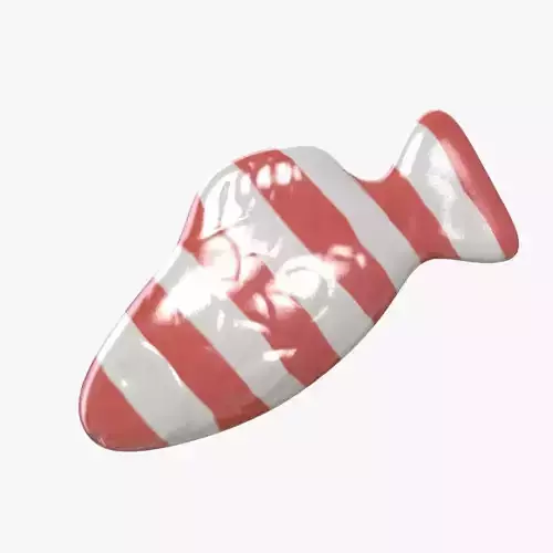 Swedish Fish Red Stripe 3D