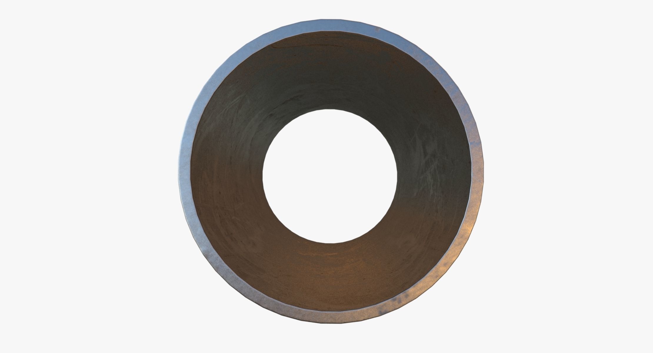 Steel Base Pipe 3D model_5