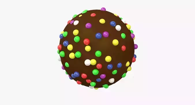 3D model Sparkle Bomb 3D model