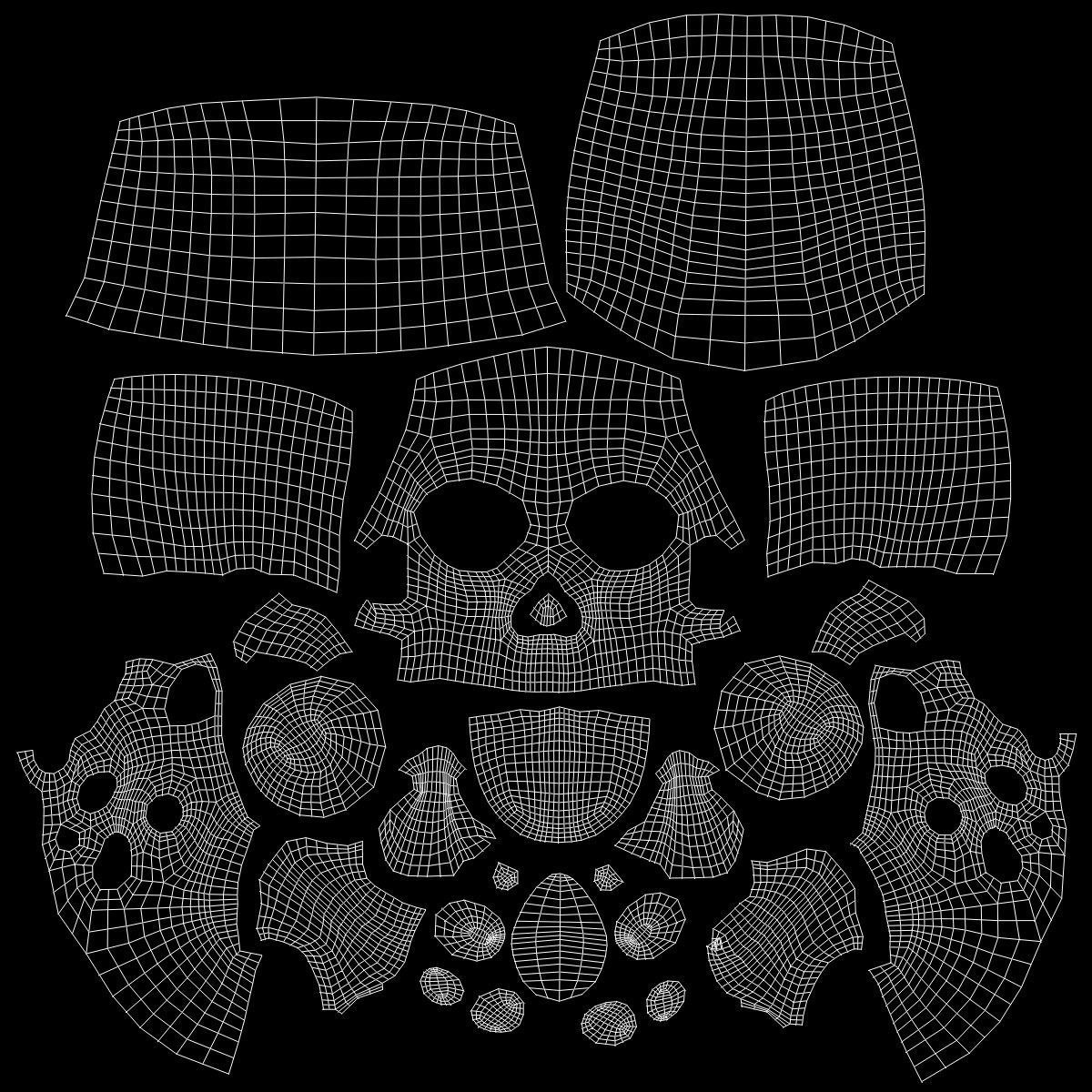 Human Skull 3D model_5