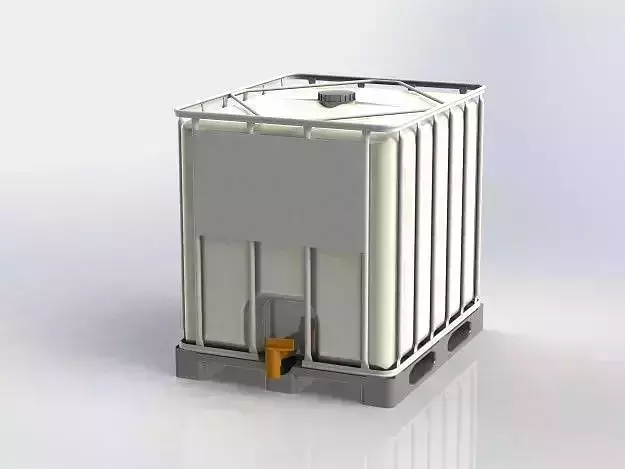 250 gallon IBC Liquid storage tote tank