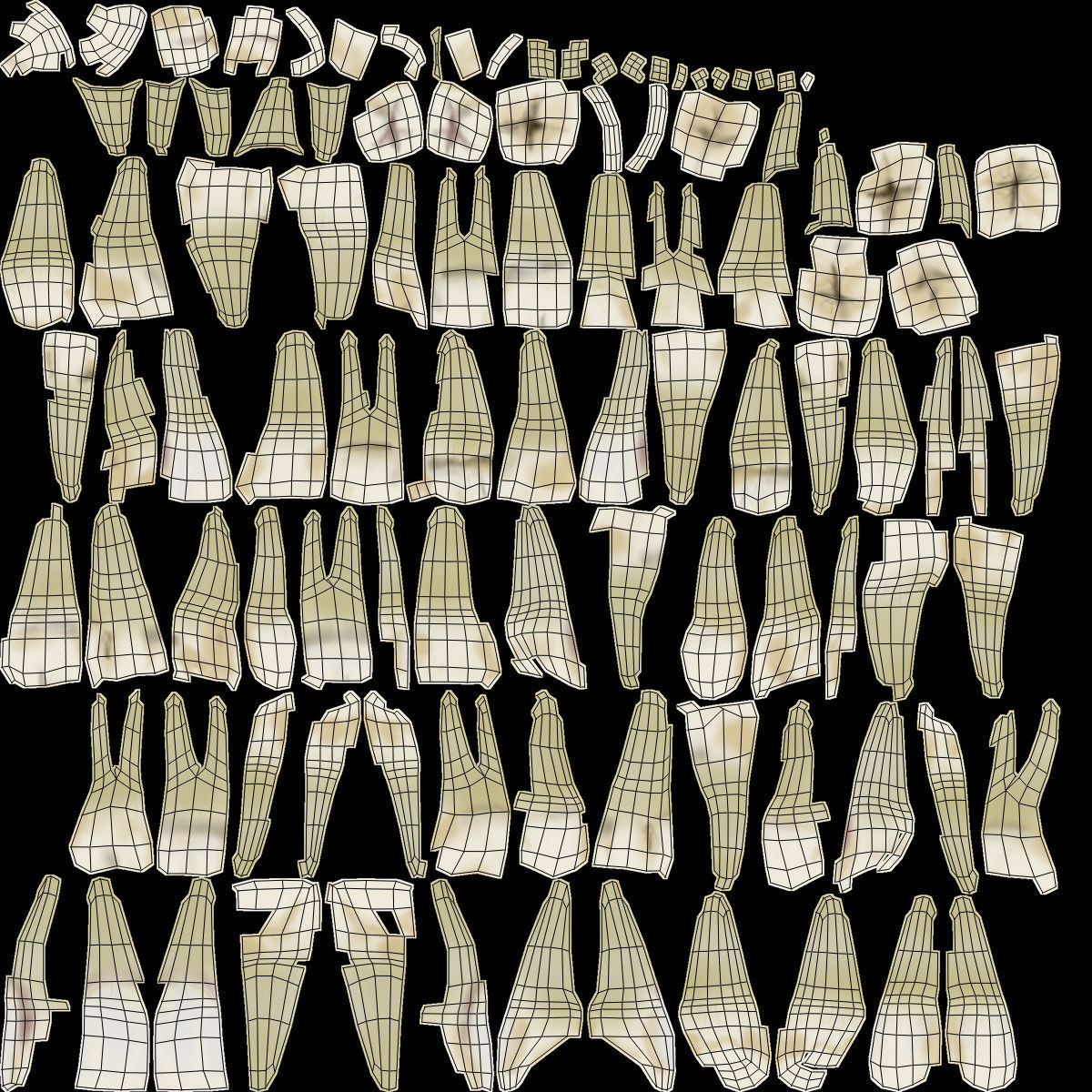Human Skeleton With Digestive and Respiratory Systems 3D model_39