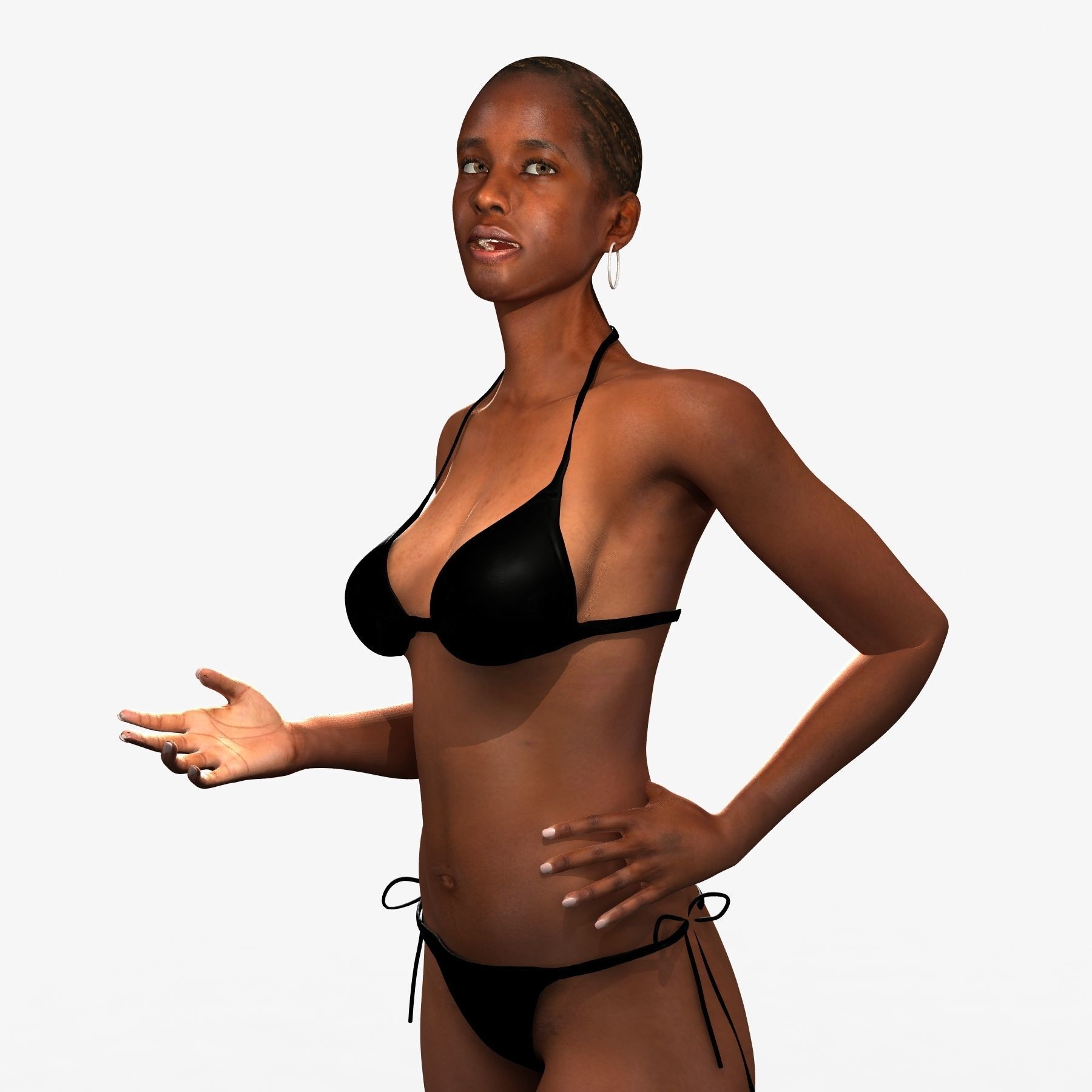 Humand Body Collection Rigged 3D model_6