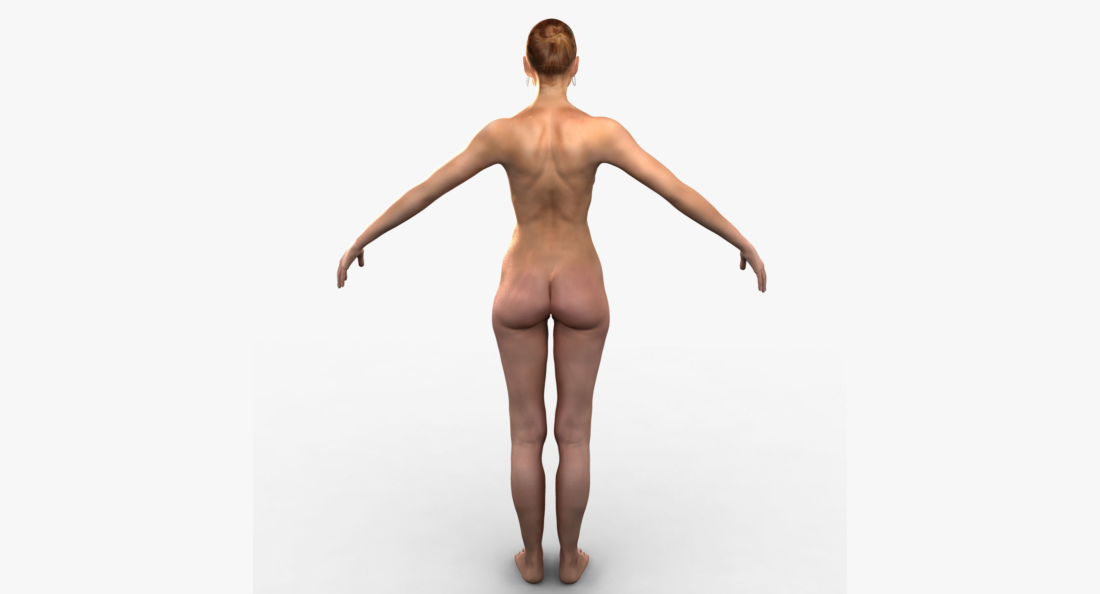 Humand Body Collection Rigged 3D model_9