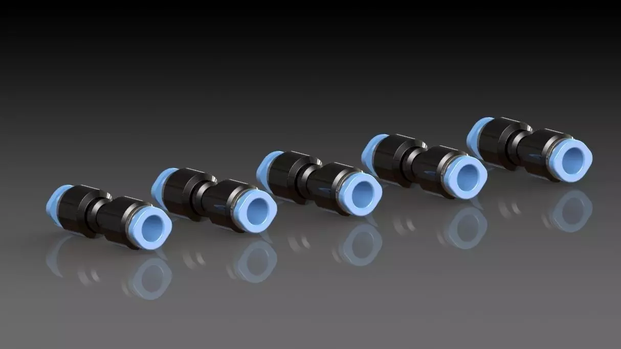 pneumatic connector Free 3D model