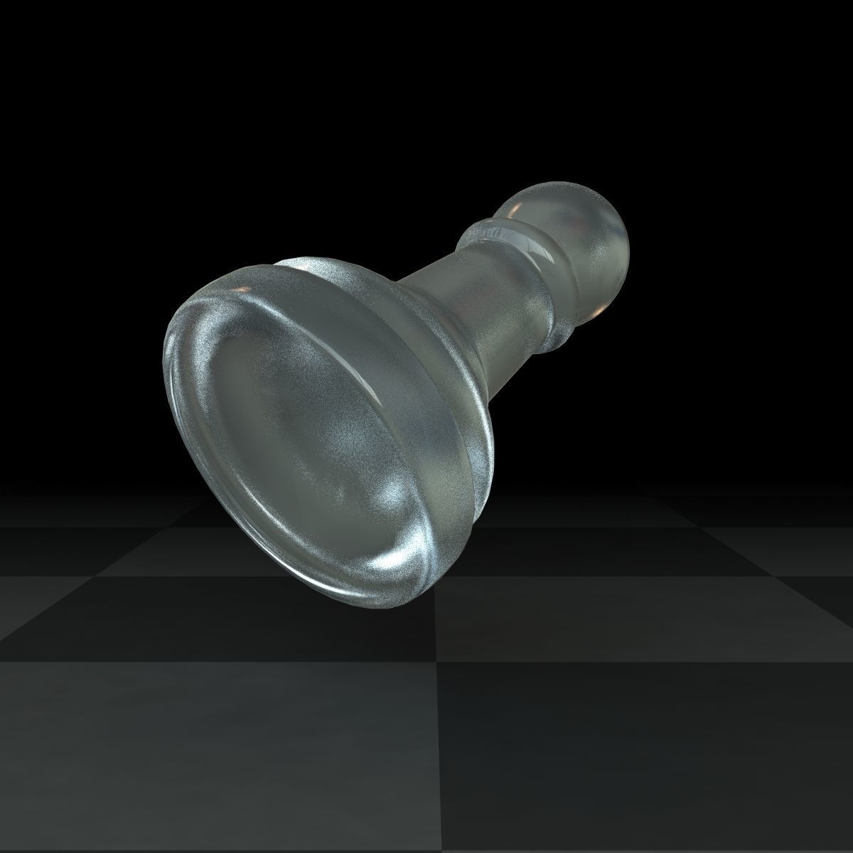 Pawn Glass Set 3D model_6