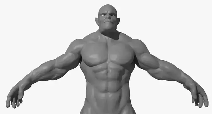 Ogre Monster Character Maya