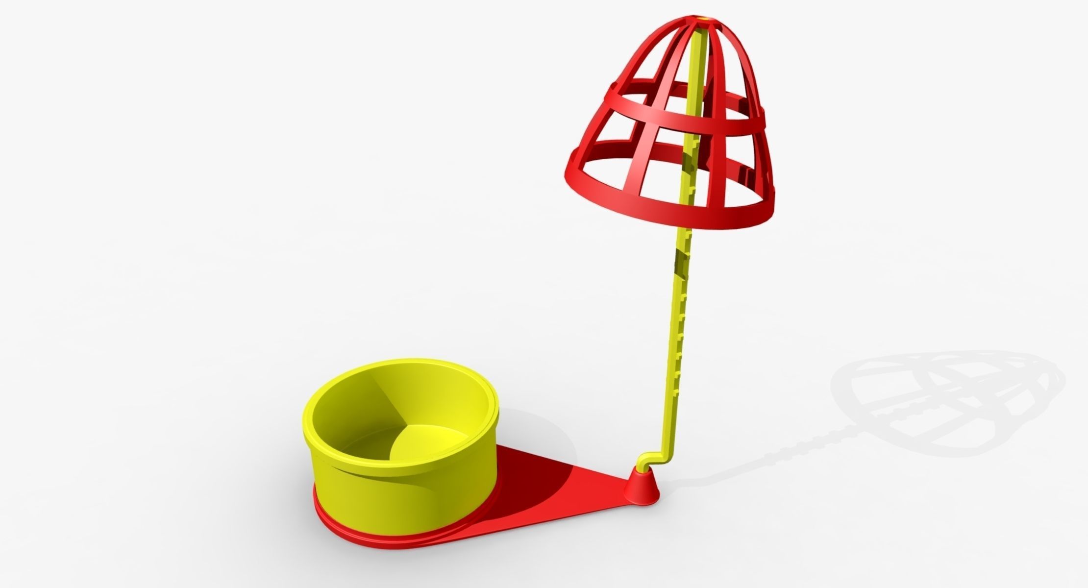 Mouse Trap Game 3D model_24