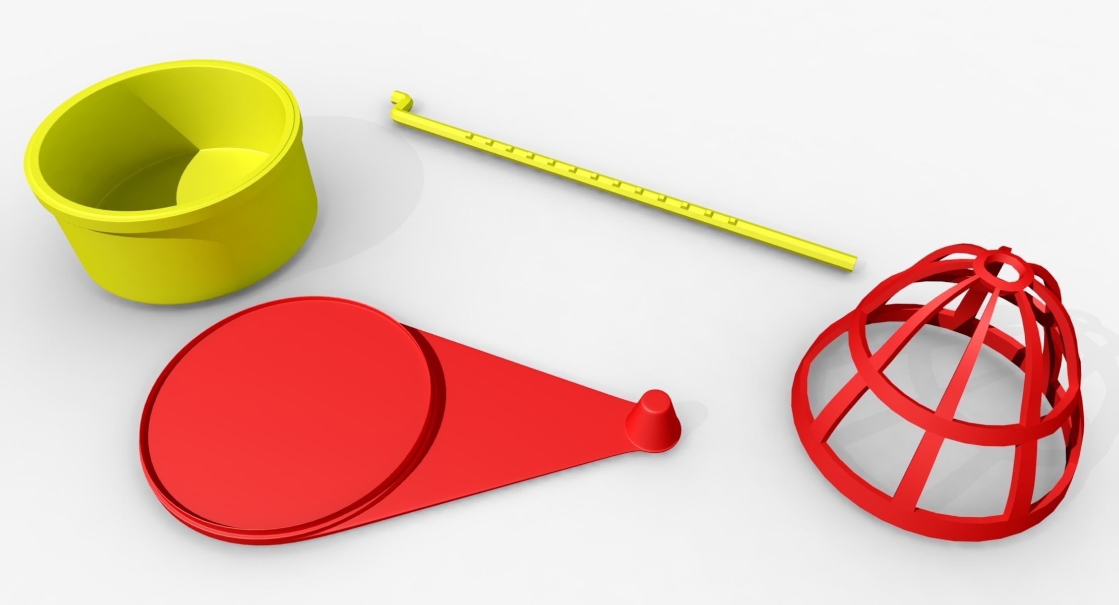 Mouse Trap Game 3D model_25