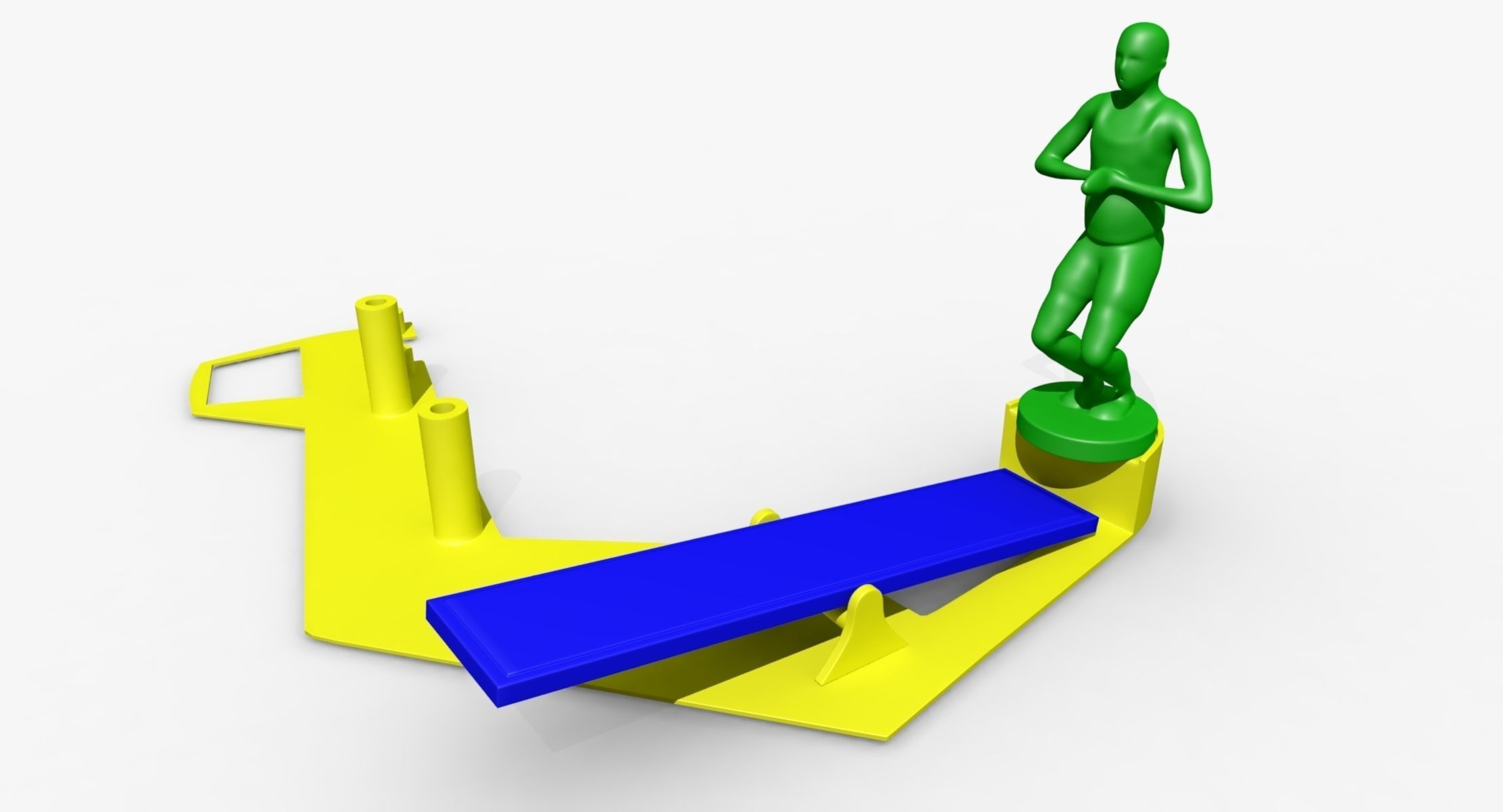 Mouse Trap Game 3D model_21