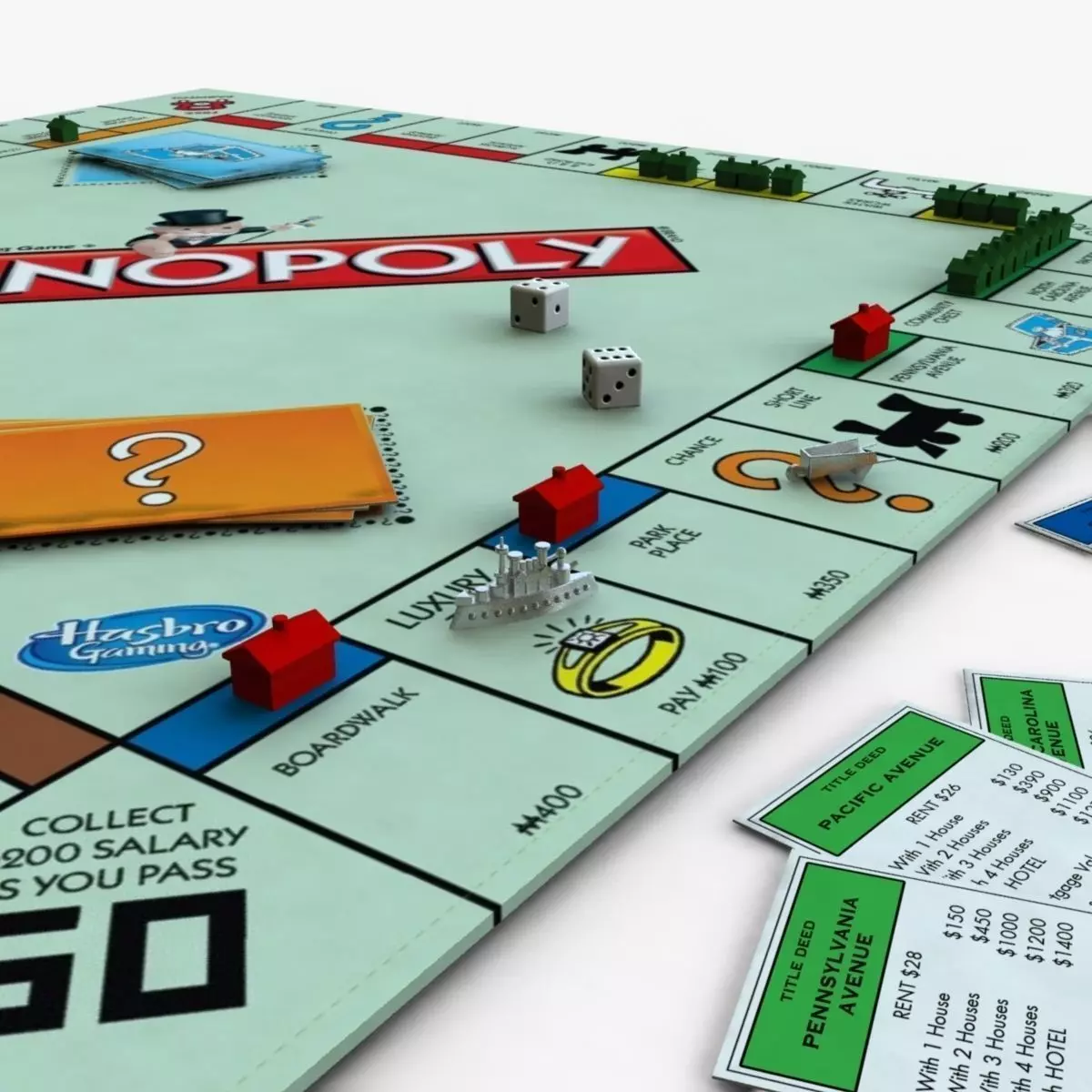 Monopoly Game 3D model_0