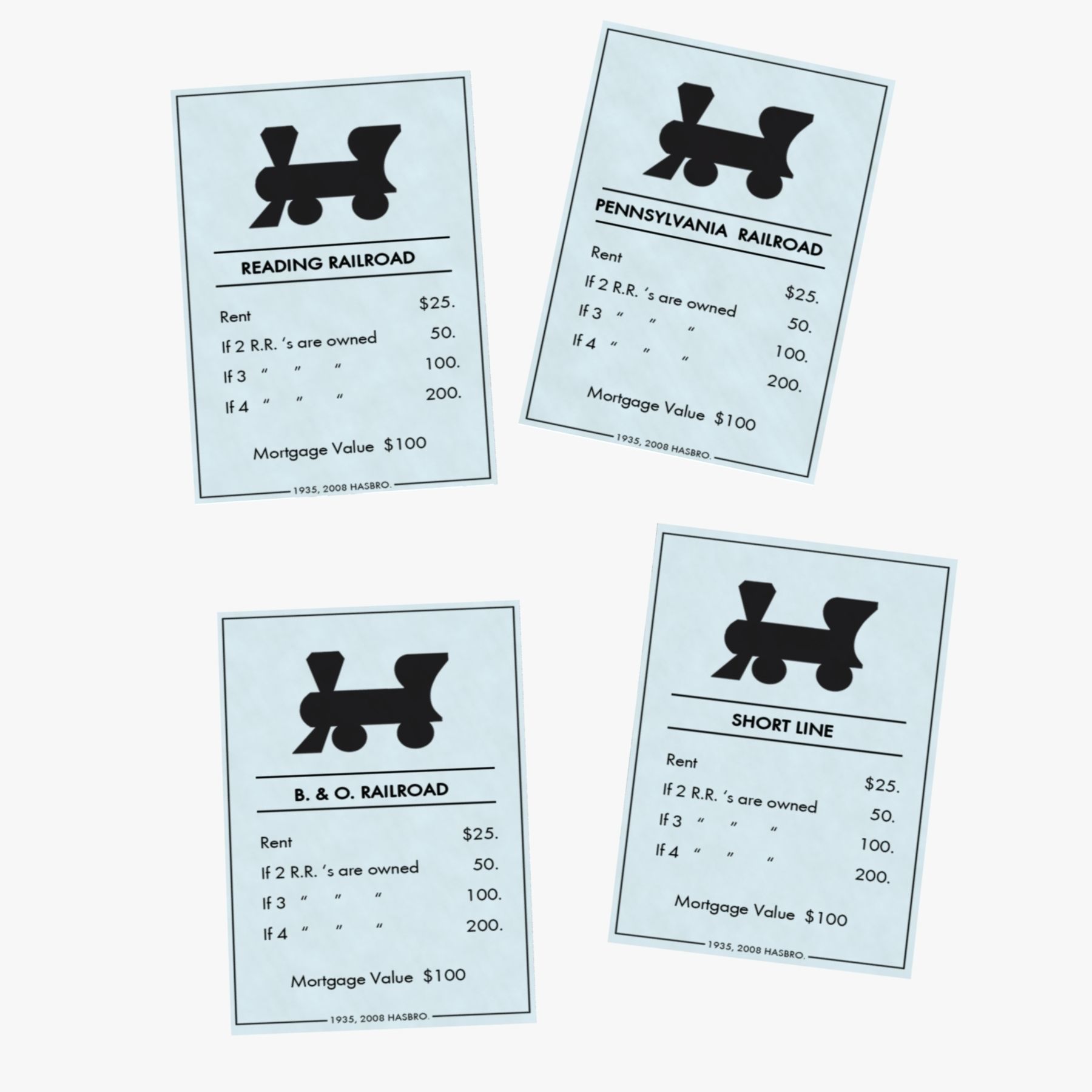 Monopoly Game 3D model_62