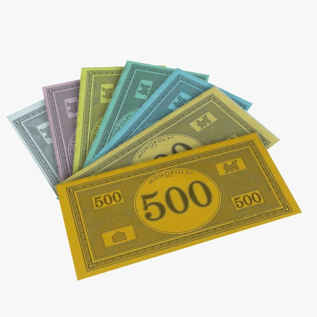 Monopoly Game 3D model_58