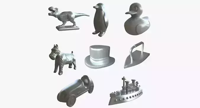 Monopoly New Collection model 3D model