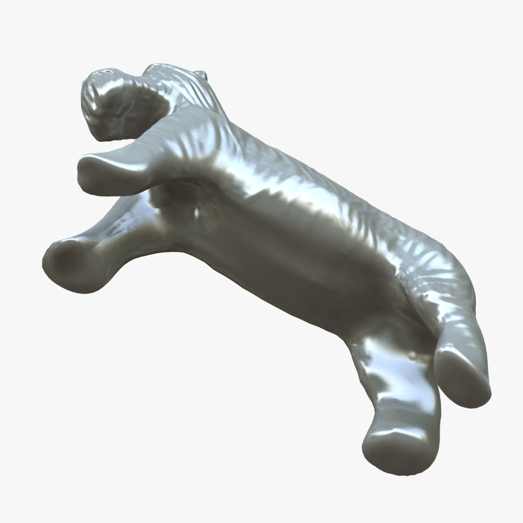 Monopoly Dog 3D model_5