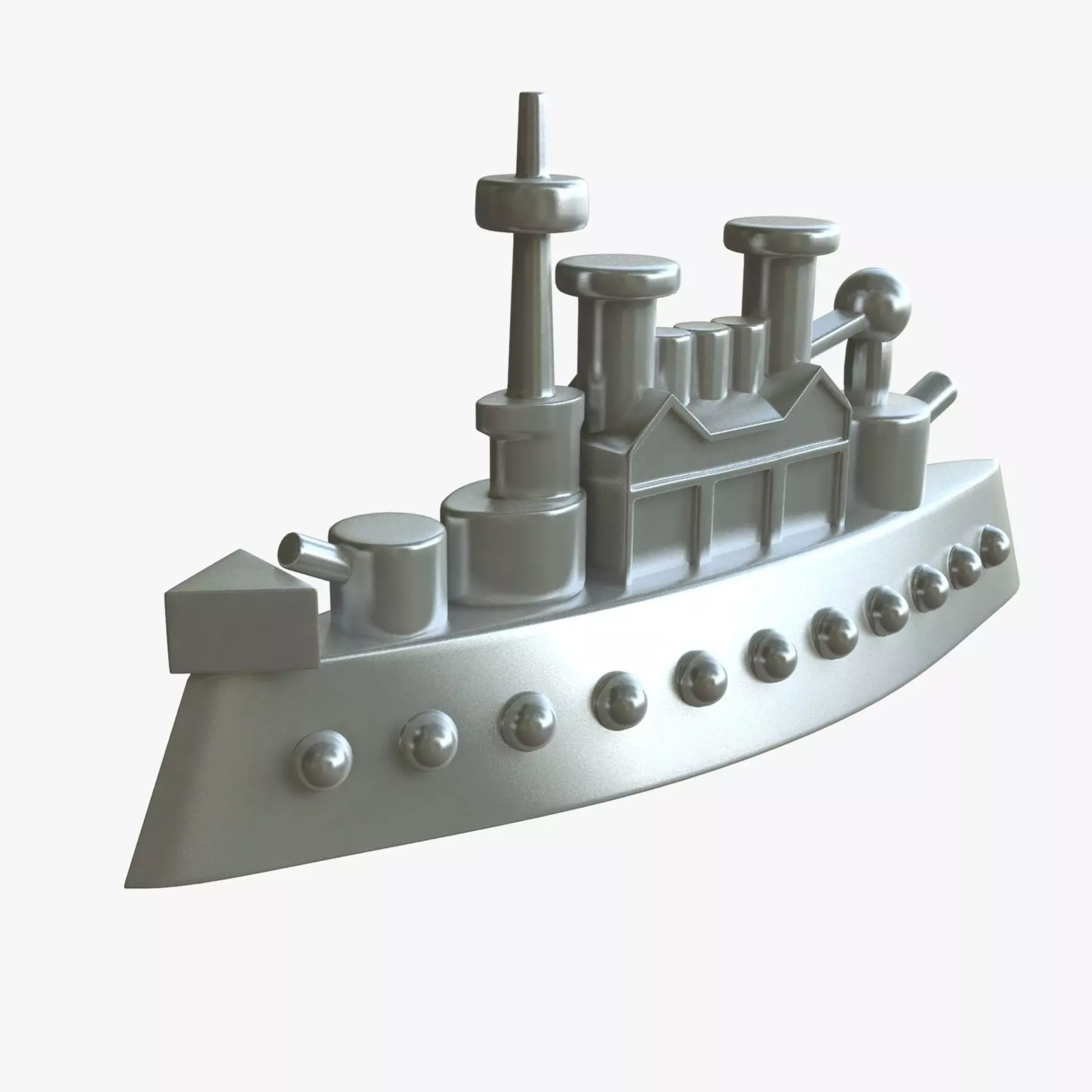 Monopoly Battleship 3D model_0