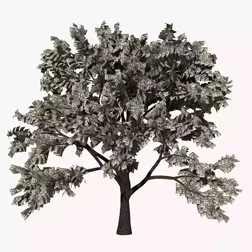 Money Tree 20s 3D model