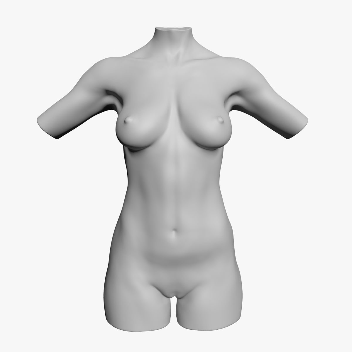 Mannequin Female 3D model_1