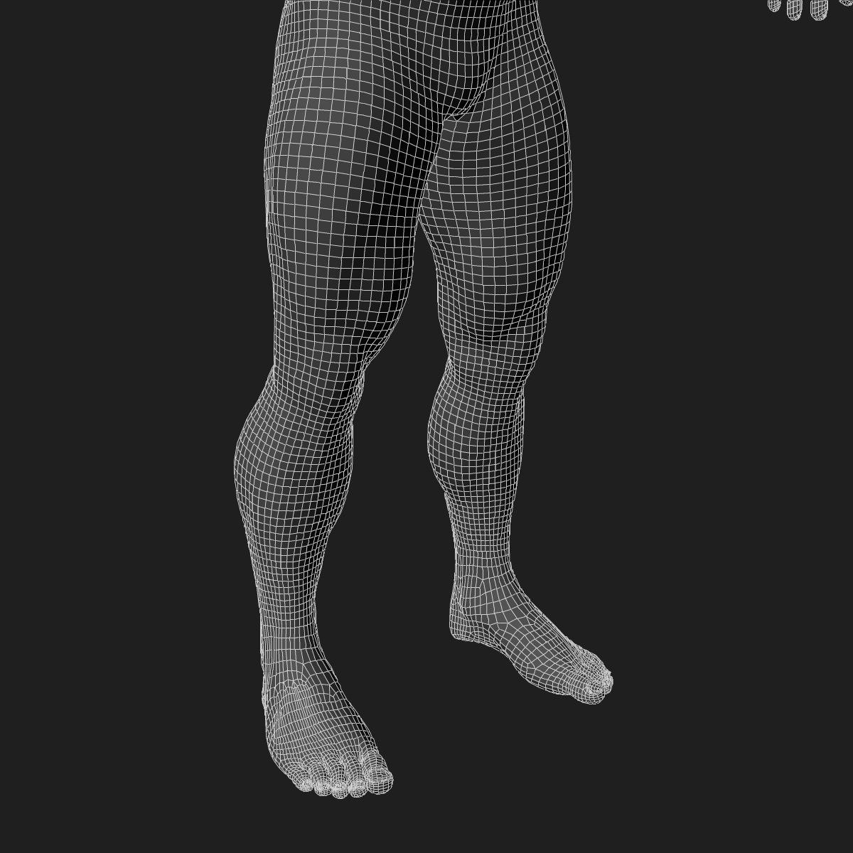 Male and Female Full Body Anatomy 3D model_85