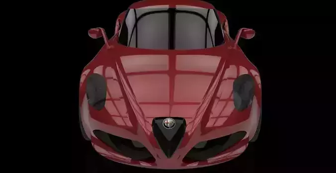 Alfa Romeo 4C 3D model